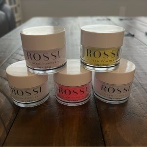 Set of 5 Rossi Dip Powder Paradise, Lady In Pink, Manhattan, Summer on my Mind